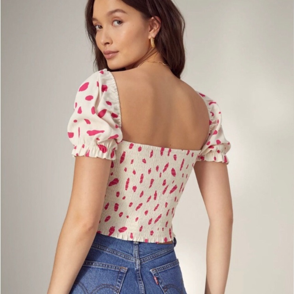 nwot Wilfred New smocked blouse S